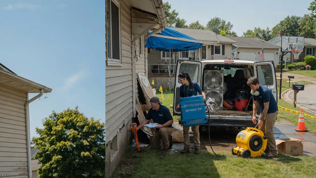 Ceiling Leak Cleanup in Rose City, MI near me